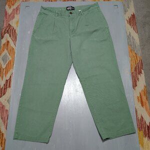 Houston White x Target Relaxed Pleated Chino Pants Sage Green 38x30